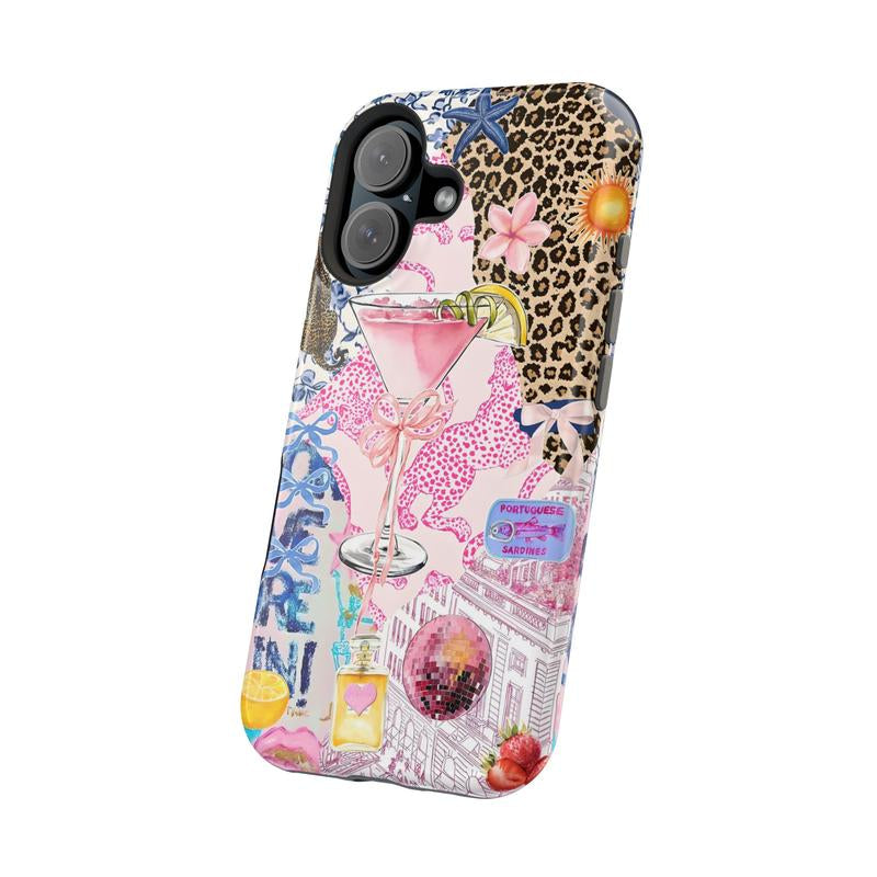 Glittercutie Magnetic Phone Case Girls Have More Fun Phone Case Make It Fun Leopard Preppy Collage Preppy Colorful School Girl Phone Cases Magnetic Tough Cases Compatible with Magsafe Phone Case Phone Cover Hard Cases Phone Cases Tough 2-Piece Phone Case