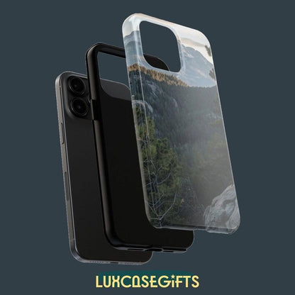 Luxcasegifts Mesmerizing Mountain View Tough Phone Cases Fits Iphone, Samsung Stunning Scenery Design Accessories Protection Smartphone
