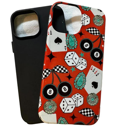 Eight Ball Iphone Case - Protective Smartphone Accessory Cellphone Protection Rubber Accessories Cover